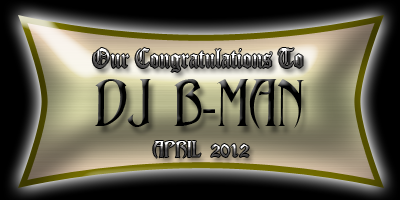 DJ B-MAN DJ of the Month